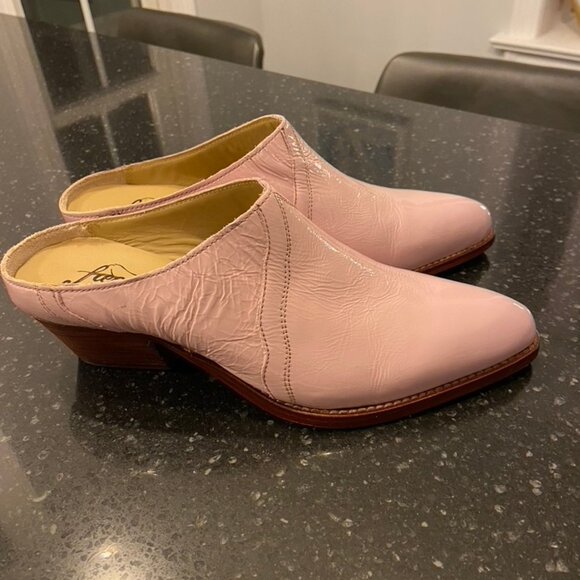 Free People New Frontier Western Mule. NEW. Size 38. Color: Orchid - Picture 3 of 7